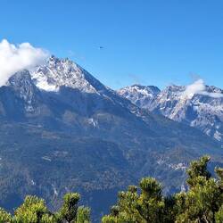 Clouds lifted giving us spectacular views