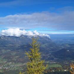 Looking down onto Salzburg