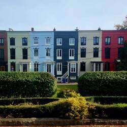 The 'Row' brick houses