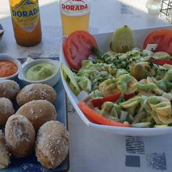 Salat mit Bananen