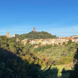 Leaving San Miniato