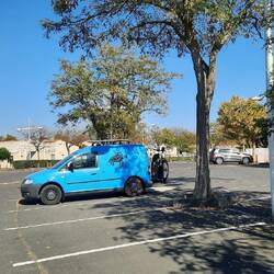 Der große Parkplatz