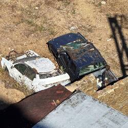 Irgendwann hat der Sand die komplett verschluckt