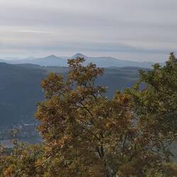 Ausblick vom höchsten Punkt unserer heutigen Wanderung