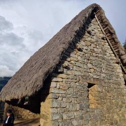 Rast-Haus am Ende des Inca-Trails