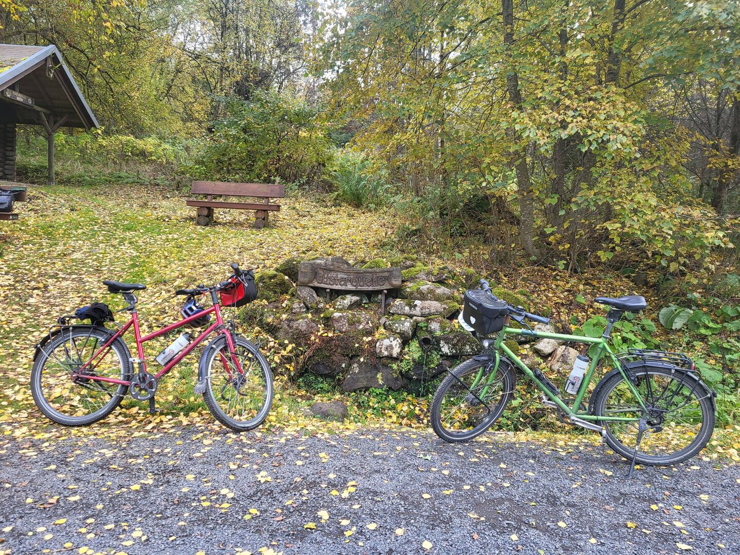 An der Ulsterquelle.