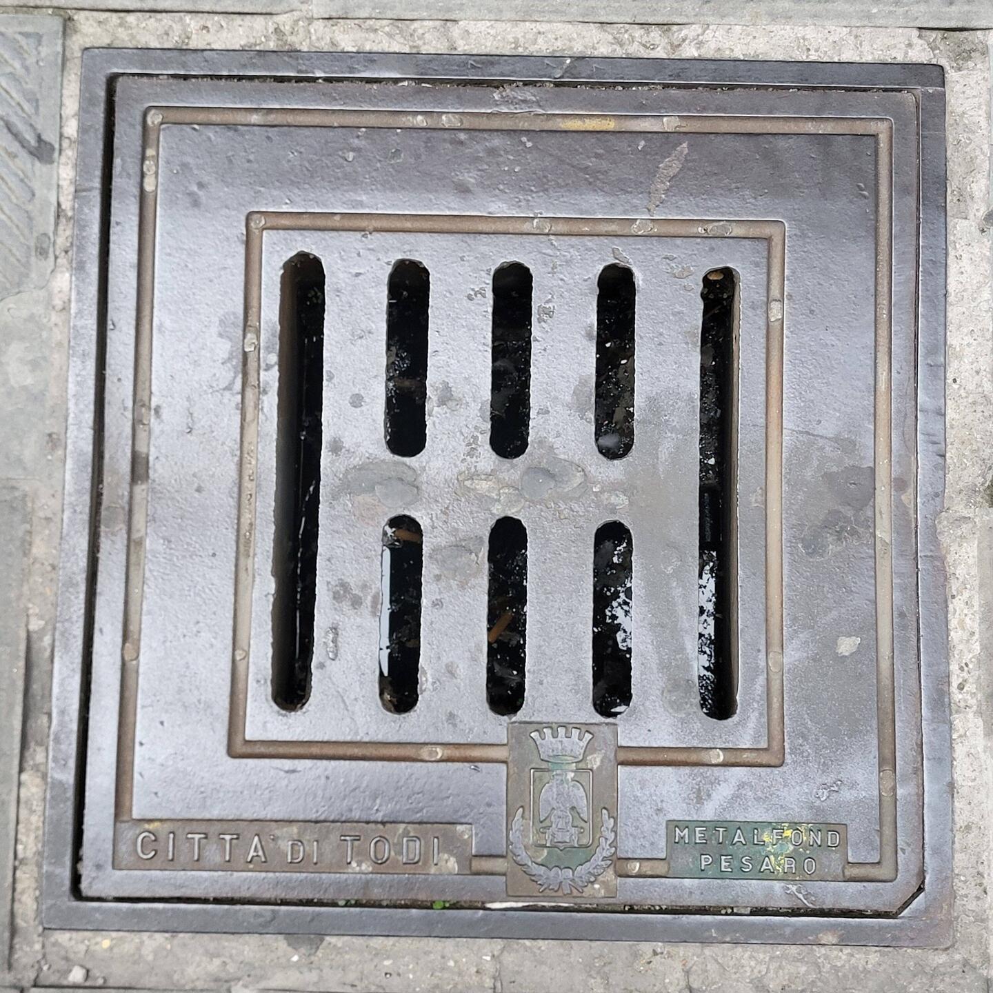 Der Beweis, das wir auch in Todi waren. (Solche Bilder findet nicht im www)