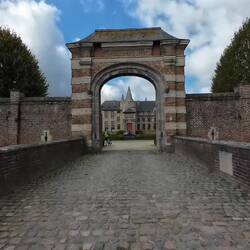 Kasteel van Laarne, one of Belgium's best preserved moated castles (13th century)