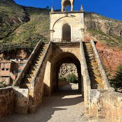 The colonial bridge in Izcuchaca