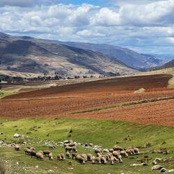 Starting the descent just over the pass
