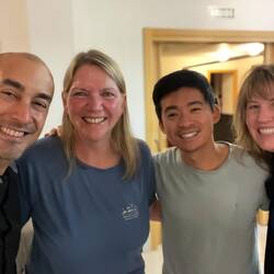 New friends Robert and David from San Francisco who we met at the Parador tonight.