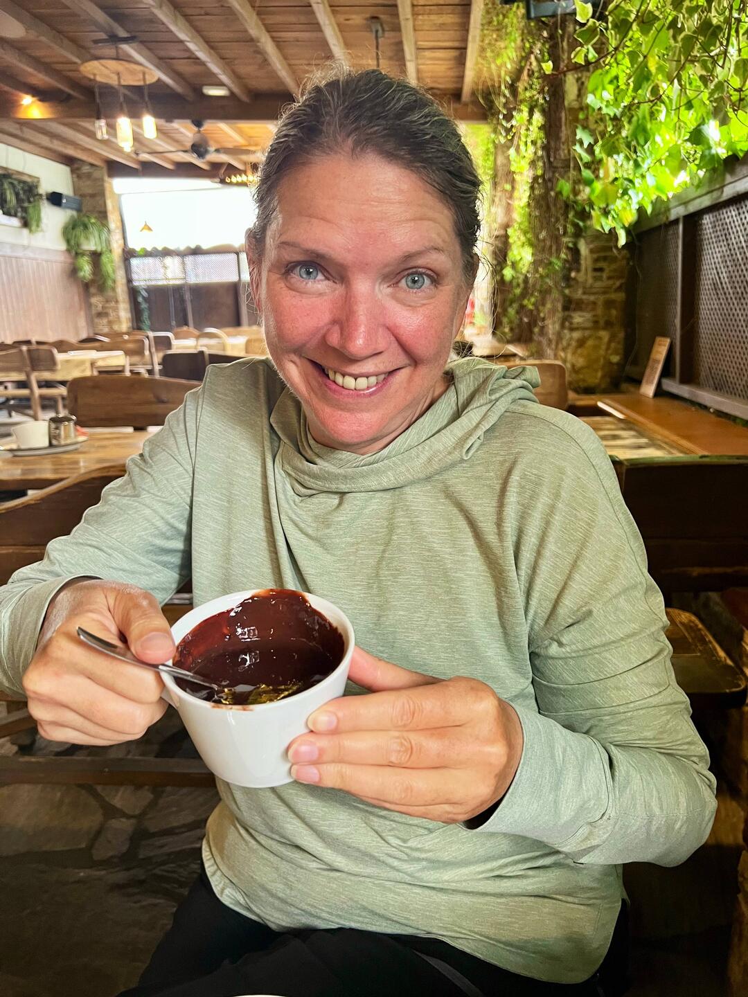 I will be thinking about this hot chocolate for the rest of my life.