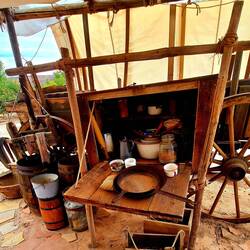 Das ist wohl die erste Aussenküche in der Geschichte der Camper🤣