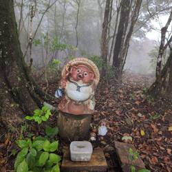 Auf dem Gipfel (mit Spendenbox)