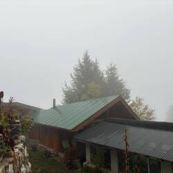 Nebel am Morgen in Grand Forks