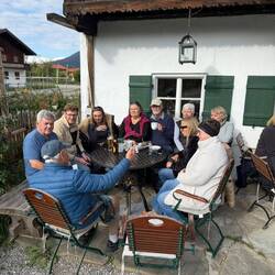 Off course we ended with coffee/beer and kaiserschmarren