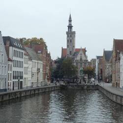 Let loose in Bruges to forage for food
