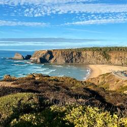 La célèbre plage d'Odeceixce 🌊