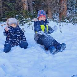 Der erste richtige Schnee
