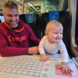 Zugfahren mögen wir!