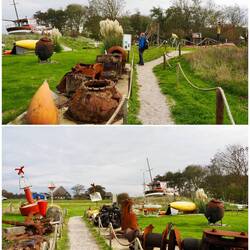 Sowohl außen eine interessante Sammlung...