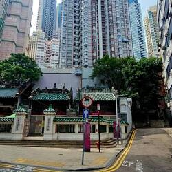 Man Mo Temple: a spiritual cornerstone in HK. Man: God of literature; Mo: God of Martial Arts.