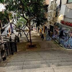 Some of the walkways were like San Fran.