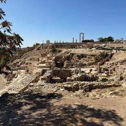 Exploring Amman citadel