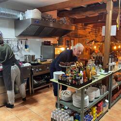 All homemade vegetarian food. Delicious!