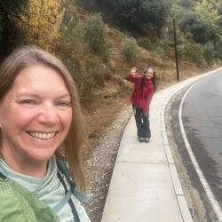 Ran in to Carolina, who we met 5 days ago at La Boheme.