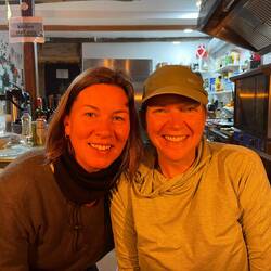 I first met Ingunn from Norway almost a month ago! Very surprised to see her again!