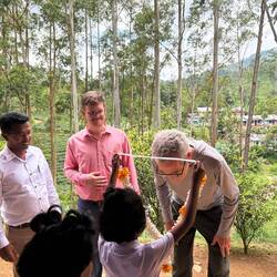 Another welcoming ceremony