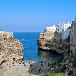 Die schöne Bucht von Polignano a Mare 🤩