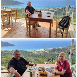 Im Restaurant Plateia Myrthios 👌