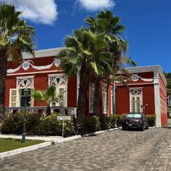 typischer Baustil in Curaçao