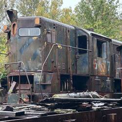 Conrail GP7, 5677, former Central of New Jersey 1521.