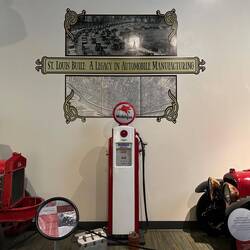 A nod to the vehicle manufacturing industry of St. Louis, MO