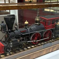 The famous 4-4-0 locomotive, the "General"