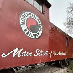 Two different cabooses