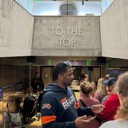 Lining up for the ride...