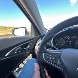 Drove my Chevvy to the levee...