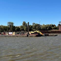 I suppose you'd call this 'dredging'...