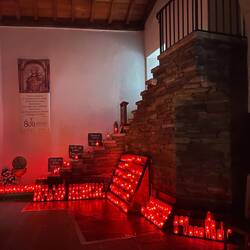 Inside the Church of Santa Maria