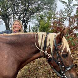 Bonnie Girl took good care of me today.