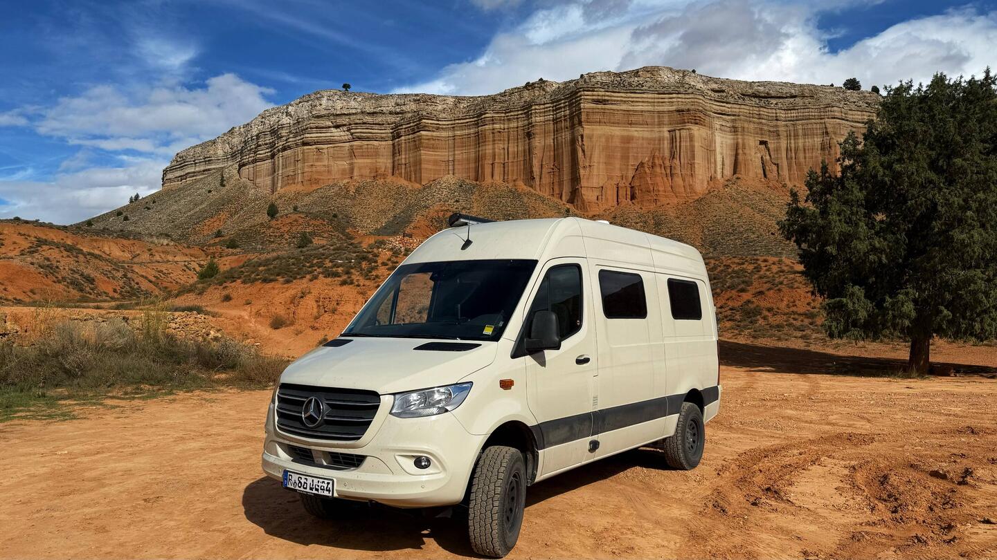 Teruel, roter Canyon - doch zuerst schauen wir uns die Stadt an!