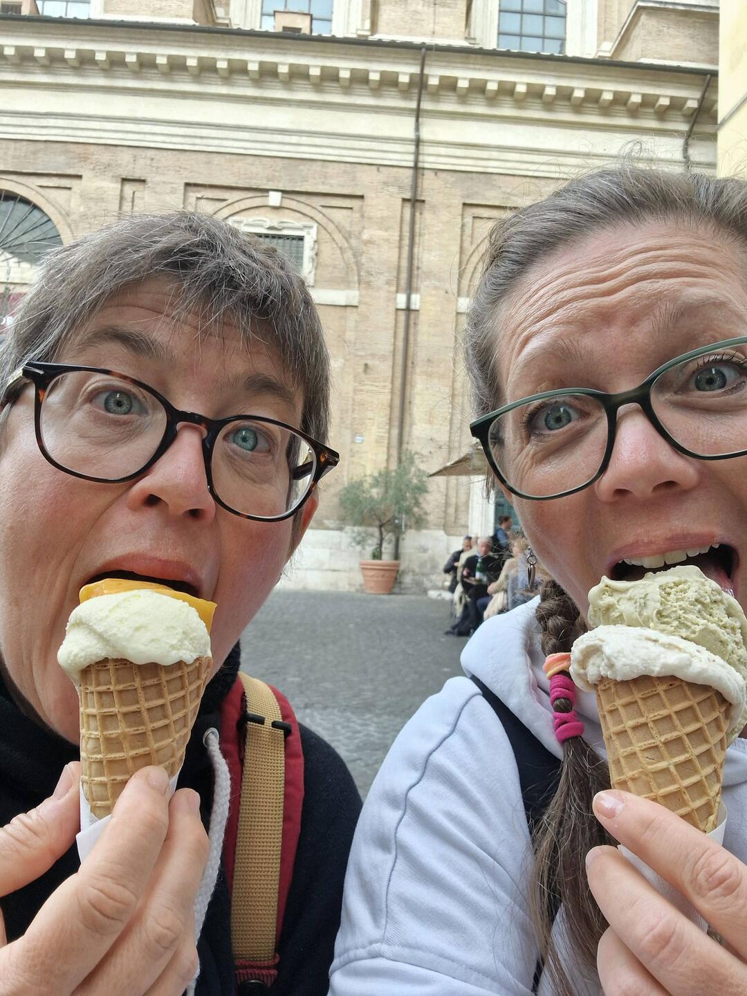 Ein letztes Gelato......