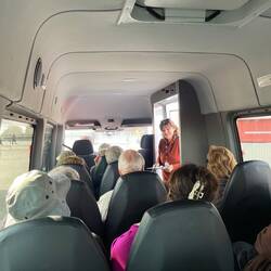 Our Exclusive Tour Van, a dozen lucky peeps!
