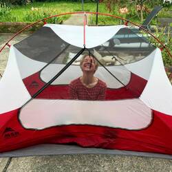 Delighted the new tent poles that Dana sent out to us are all good!