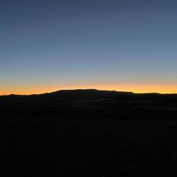 Sunrise this morning at Mcinnis Canyons.