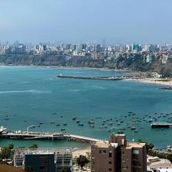 Blick auf Lima